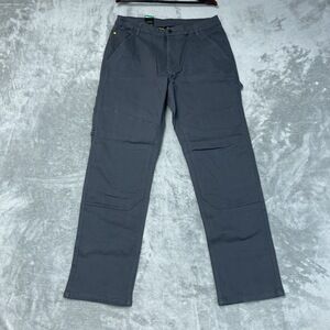 CAT Men's 38x34 Workwear Carpenter Pants Gray Cotton Blend e1148